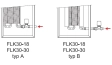 Convectoare de pardoseala ingropate ISAN  ACTIV FLK30-30